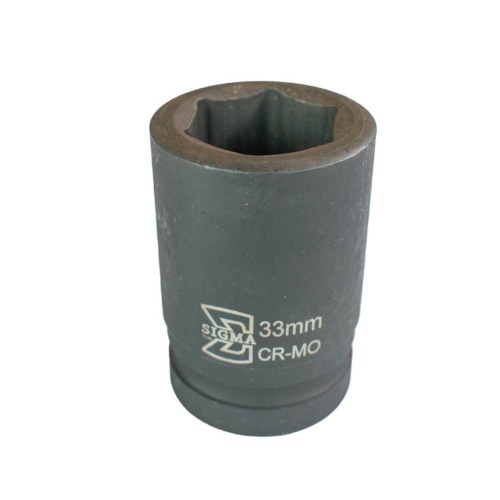 Soquete sextavado de impacto longo 33 mm encaixe 1