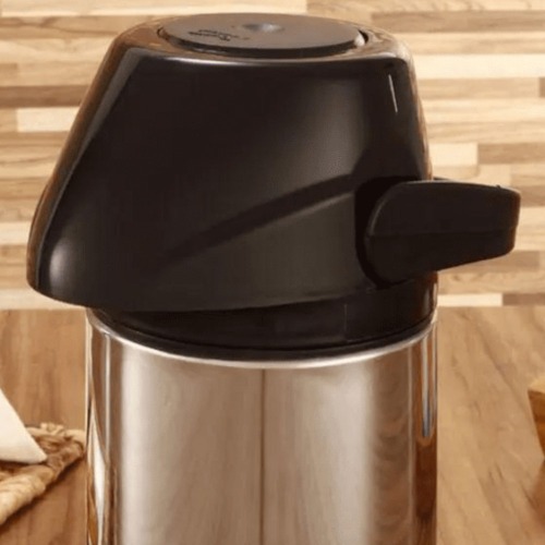 Garrafa trmica de presso em ao inox 1,0L - Air Pot New