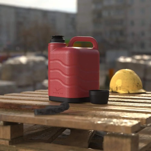 Garrafo trmico 5 Litros Vermelho Pro - Velvet