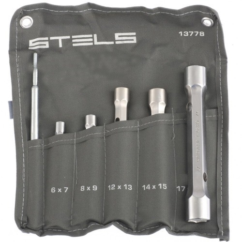 Jogo de chave tubular sextavada 6 a 19 mm aço cromo vanádio - 1377855 Jogo de chave tubular sextavada 6 a 19 mm aço cromo vanádio - 1377855