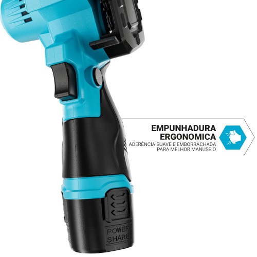 Motosserra a bateria 12V sabre de 4 Motosserra a bateria 12V sabre de 4