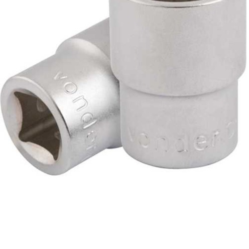 Soquete estriado 20 mm encaixe 1/2 Soquete estriado 20 mm encaixe 1/2