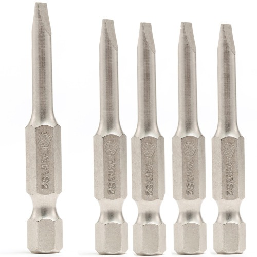 Jogo de bits fenda encaixe 1/4