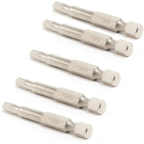 Jogo de bits hexalobular T10 x 50 mm encaixe 1/4