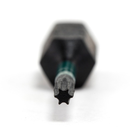 Jogo de bits de impacto hexalobular T20 x 29 mm encaixe 1/4