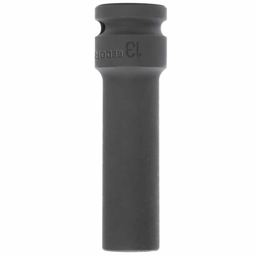 Soquete sextavado de impacto longo 10 mm encaixe 1/2