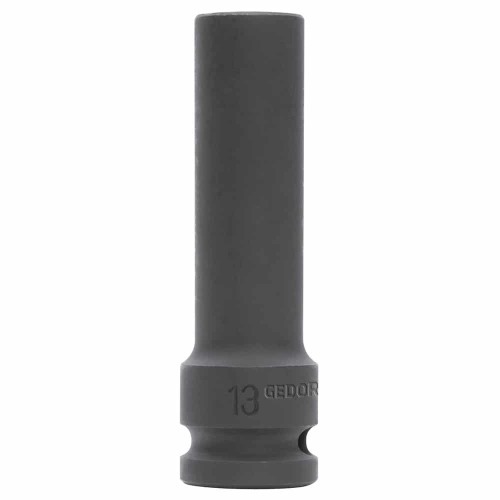 Soquete sextavado de impacto longo 10 mm encaixe 1/2