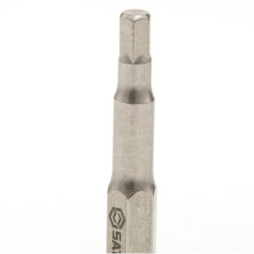 Jogo de bits hexagonal 3,0 x 50 mm encaixe 1/4