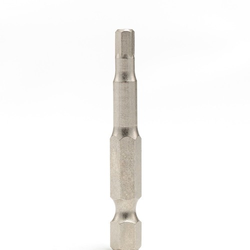 Jogo de bits hexagonal 3,0 x 50 mm encaixe 1/4