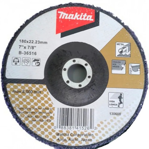 Disco para limpeza de metais 180 x 22 x 23 mm - B-36516