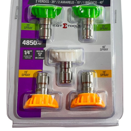 Jogo com 5 bicos 055 di�metro 1,39 mm