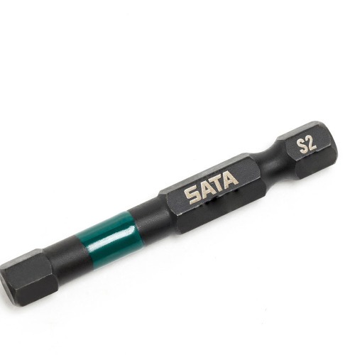 Jogo de bits de impacto hexagonal 4 x 50mm encaixe de 1/4