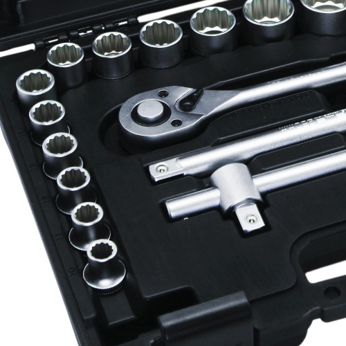 Jogo de Soquete estriado 10 � 32 mm encaixe 1/2