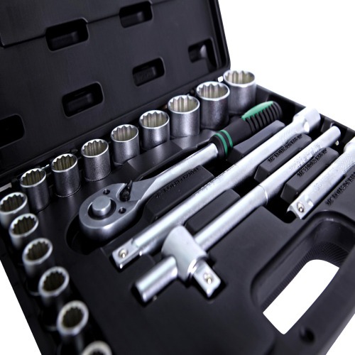 Jogo de Soquete estriado 10 � 32 mm encaixe 1/2