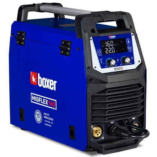 Inversora de solda Multiprocesso 160A para Eletrodo Mig e Tig - MIGFLEX 160BV  110V/220V
