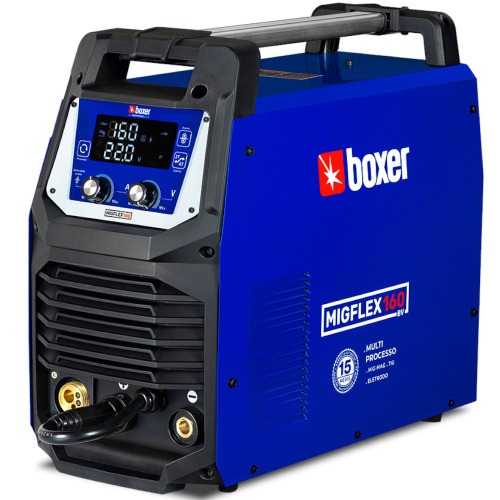 Inversora de solda Multiprocesso 160A para Eletrodo Mig e Tig - MIGFLEX 160BV  110V/220V