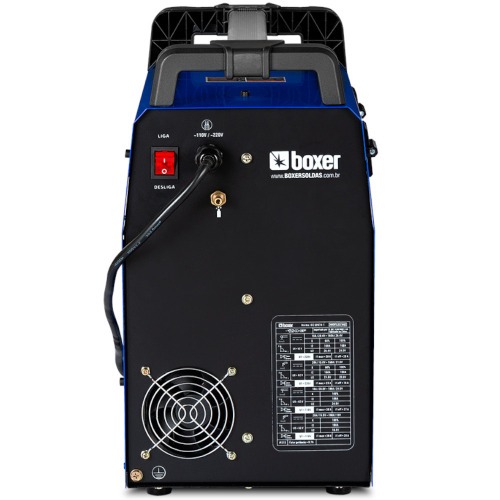 Inversora de solda Multiprocesso 160A para Eletrodo Mig e Tig - MIGFLEX 160BV  110V/220V