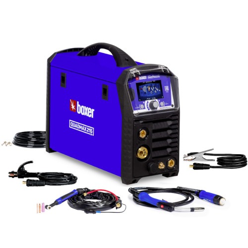 Inversora de Solda Multiprocesso 200A para Eletrodo Mig e Tig - QUADMAX 215 BV 110V/220V Inversora de Solda Multiprocesso 200A para Eletrodo Mig e Tig - QUADMAX 215 BV 110V/220V