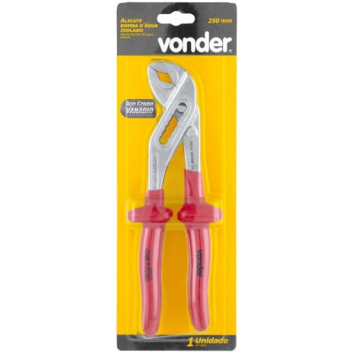 Alicate bomba d'agua 250mm isolado IEC60900