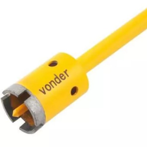 Serra copo diamantada 40 mm com haste de 3/8