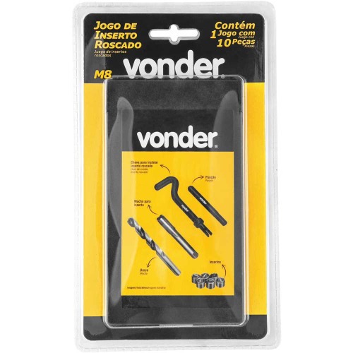 Jogo de instalao de inserto M8