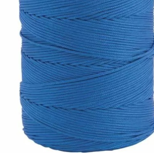 Corda multifilamento 3,0 mm cor azul rolo com  277 metros