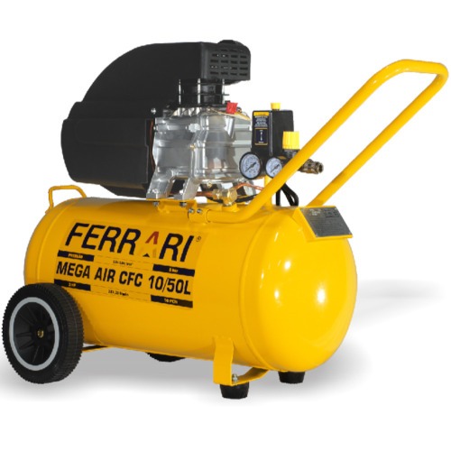 Compressor de ar 10 ps 50L 2 hp 115 libras - Mega Air  220V