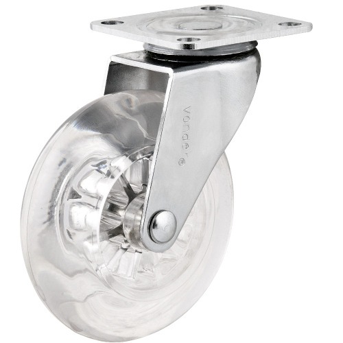 Rod�zio girat�rio de poliuretano linha leve 3