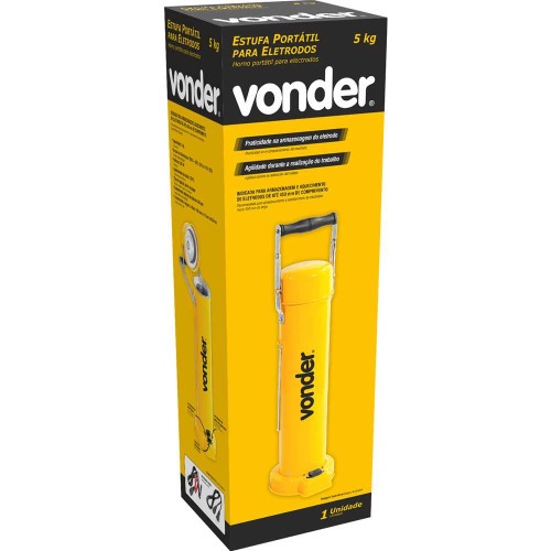 Estufa portátil para eletro capacidade 5 kg Estufa portátil para eletro capacidade 5 kg