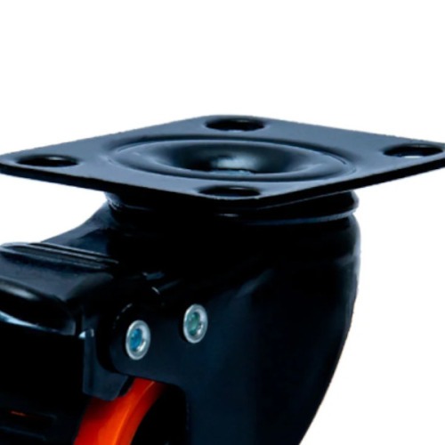 Rodízio giratório com freio 1.5/8 Rodízio giratório com freio 1.5/8