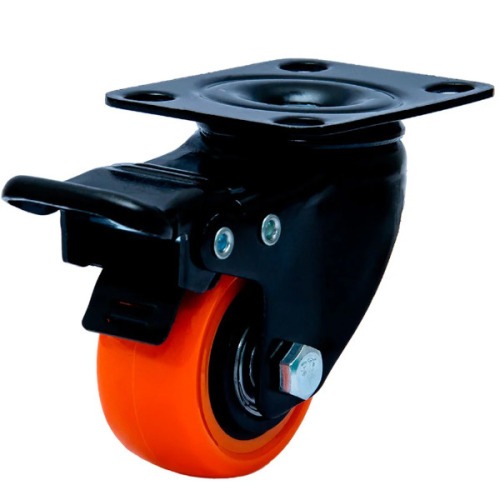 Rodízio giratório com freio 1.5/8 Rodízio giratório com freio 1.5/8