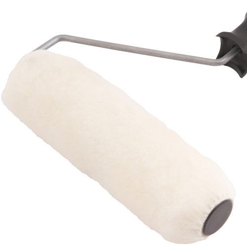 Rolo de l para pintura com suporte de 15 cm