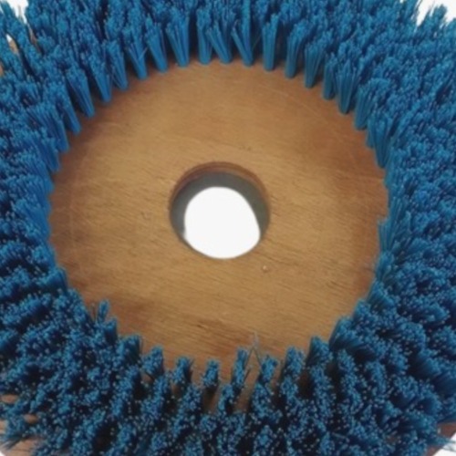 Escova de nylon para enceradeira 350 mm com flange -  047036