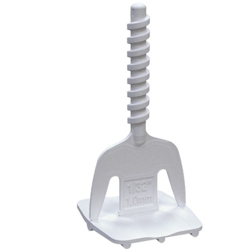 Espaçador e nivelador para piso 1,5 mm com 50 peças - Easy Spin Espaçador e nivelador para piso 1,5 mm com 50 peças - Easy Spin