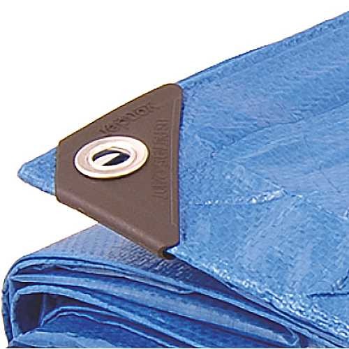 Lona reforada de polietileno azul 9 m x 5 m