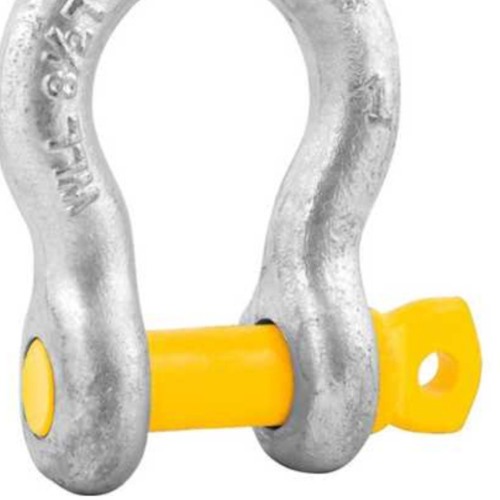 Manilha curva para cabo de a�o 1.1/4