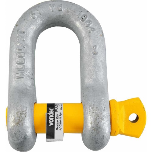 Manilha reta para cabo de ao 1