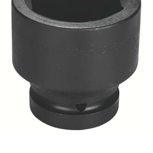 Soquete sextavado de impacto em ao cromo molibdnio 75 mm encaixe 1