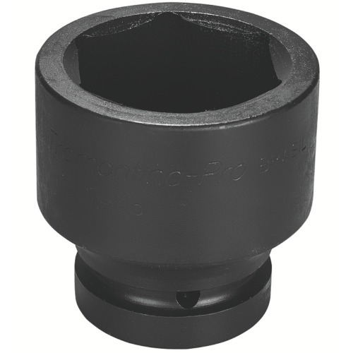 Soquete sextavado de impacto em ao cromo molibdnio 75 mm encaixe 1