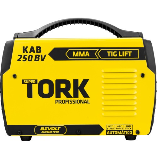 Inversora de solda 250A para eletrodo revestido e tig - KAB 250 BV  110V/220V