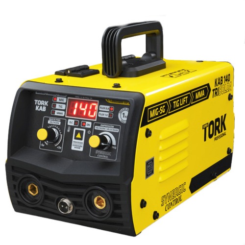 Combo Inversora de solda Mig sem g�s Multiprocesso 140A KAB 140 Trisolda + M�scara e Acess�rios  220V