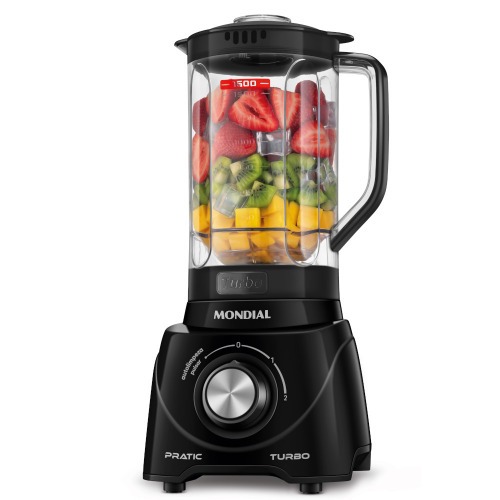 Liquidificador 2 velocidades 550W Pratic Turbo - L-98 110V Liquidificador 2 velocidades 550W Pratic Turbo - L-98 110V