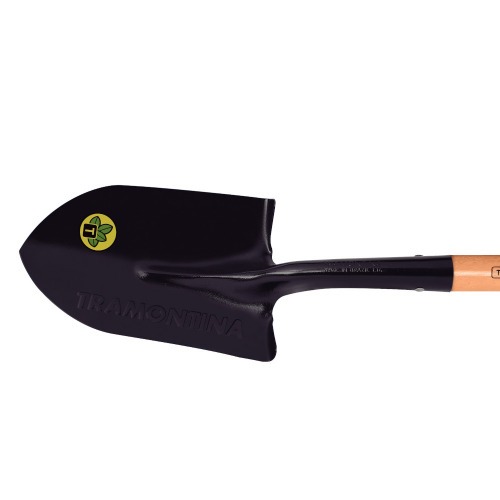 Pá de bico pequena com cabo de madeira 45 cm - 77498404 Pá de bico pequena com cabo de madeira 45 cm - 77498404