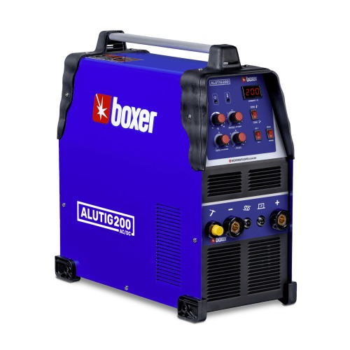 Inversora de solda para alumnio AC/DC 200A com pedal e tocha - ALUTIG200 AC/DC  110V/220V