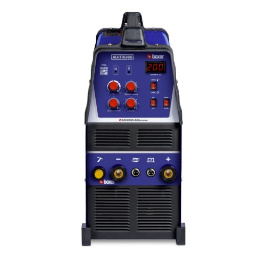 Inversora de solda para alumnio AC/DC 200A com pedal e tocha - ALUTIG200 AC/DC  110V/220V
