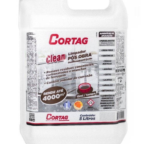 Limpador ps obra 5 litros - 61392 