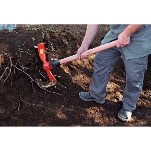 Picareta em aço tamanho 4 com cabo de madeira 90 cm - Chibanca Picareta em aço tamanho 4 com cabo de madeira 90 cm - Chibanca