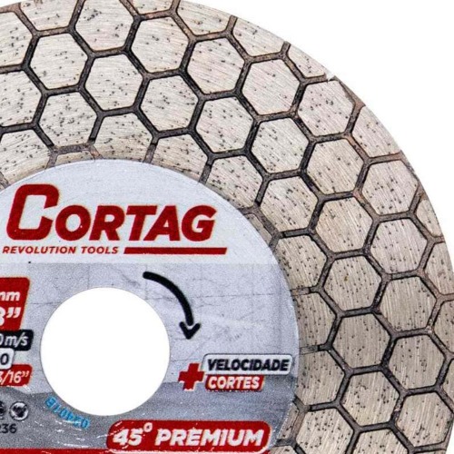 Disco Diamantado para Chanfro 45� Premium 110mm - 62794 