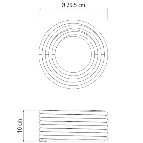 Mangueira azul em PVC 2 camadas 20 m com engate rosqueado e esguicho - Flex