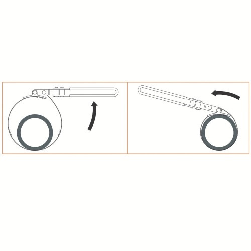 Chave para filtro de leo 110 121 mm - 44041004